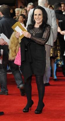 English actress Lesley Joseph attends The World Premiere of The Time of Their Lives at the Curzon Mayfair in London. MARCH 8th 2017  TSTx17497