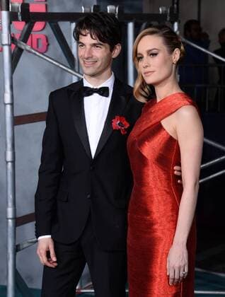 Cast member Brie Larson and her longterm boyfriend, musician Alex Greenwald attend the premiere of the motion picture sci-fi fantasy Kong: Skull Island at the Dolby Theatre in the Hollywood section of Los Angeles on March 8, 2017. Storyline: A team of explorers and soldiers travel to an uncharted island in the Pacific, unaware that they are crossing into the domain of monsters, including the mythic Kong.  LAP2017030855 JIMxRUYMEN
