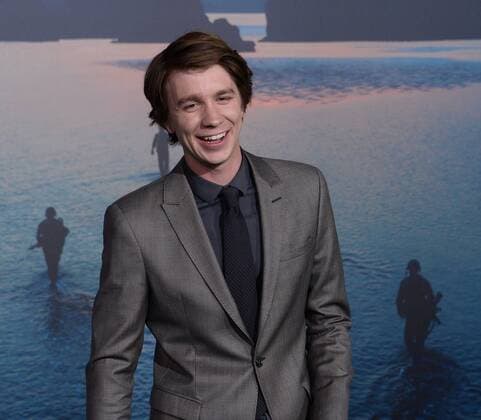 Cast member Thomas Mann attends the premiere of the motion picture sci-fi fantasy Kong: Skull Island at the Dolby Theatre in the Hollywood section of Los Angeles on March 8, 2017. Storyline: A team of explorers and soldiers travel to an uncharted island in the Pacific, unaware that they are crossing into the domain of monsters, including the mythic Kong.  LAP2017030846 JIMxRUYMEN
