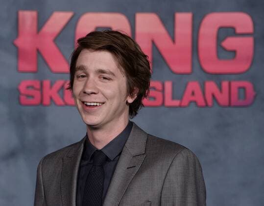 Cast member Thomas Mann attends the premiere of the motion picture sci-fi fantasy Kong: Skull Island at the Dolby Theatre in the Hollywood section of Los Angeles on March 8, 2017. Storyline: A team of explorers and soldiers travel to an uncharted island in the Pacific, unaware that they are crossing into the domain of monsters, including the mythic Kong.  LAP2017030847 JIMxRUYMEN