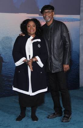 March 8, 2017 - Hollywood, CA, United States - 08 March 2017 - IHollywood, California - LaTanya Richardson, Samuel L. Jackson. Premiere Of Warner Bros. Pictures Kong: Skull Island held at The Dolby Theater in Hollywood. Photo Credit: AdMedia Hollywood United States - ZUMAa123 20170308_zaa_a123_088 Copyright: xBirdiexThompsonx