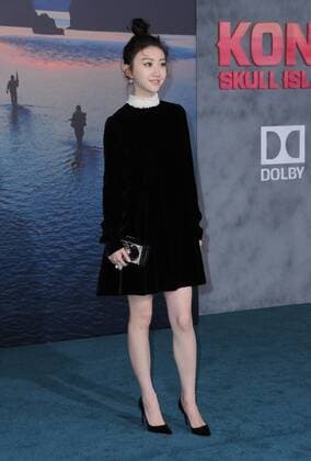 March 8, 2017 - Hollywood, CA, United States - 08 March 2017 - IHollywood, California - Tian Jing. Premiere Of Warner Bros. Pictures Kong: Skull Island held at The Dolby Theater in Hollywood. Photo Credit: AdMedia Hollywood United States - ZUMAa123 20170308_zaa_a123_124 Copyright: xBirdiexThompsonx