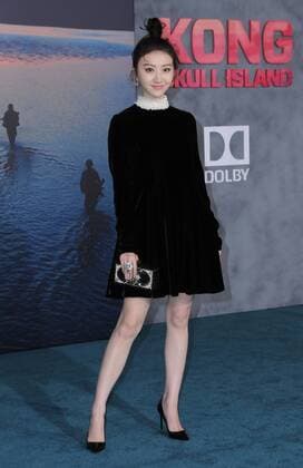 March 8, 2017 - Hollywood, CA, United States - 08 March 2017 - IHollywood, California - Tian Jing. Premiere Of Warner Bros. Pictures Kong: Skull Island held at The Dolby Theater in Hollywood. Photo Credit: AdMedia Hollywood United States - ZUMAa123 20170308_zaa_a123_126 Copyright: xBirdiexThompsonx