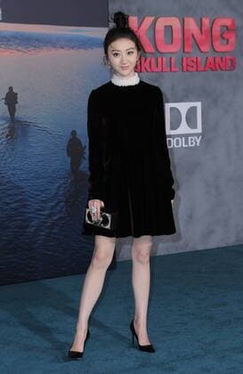 March 8, 2017 - Hollywood, CA, United States - 08 March 2017 - IHollywood, California - Tian Jing. Premiere Of Warner Bros. Pictures Kong: Skull Island held at The Dolby Theater in Hollywood. Photo Credit: AdMedia Hollywood United States - ZUMAa123 20170308_zaa_a123_130 Copyright: xBirdiexThompsonx
