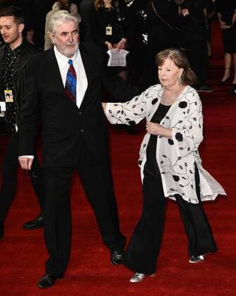 The Time Of Their Lives - London Premiere London, UK. John Alderton and Pauline Collins at The Time Of Their Lives Premiere held at Curzon Mayfair, Mayfair, London on Wednesday 8 March 2017 LMK392-63082-090317 