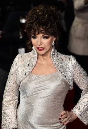The Time Of Their Lives - London Premiere London, UK. Dame Joan Collins at The Time Of Their Lives Premiere held at Curzon Mayfair, Mayfair, London on Wednesday 8 March 2017 LMK392-63082-090317 