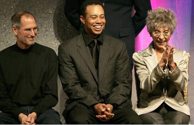 WEDNESDAY, DEC. 5, 2007. NAPA, CA. - .Steve Jobs, Tiger Woods and Rita Moreno are inducted into the 2007 California Hall of Fame in Sacramento, along with Robert Mondavi and nine other Californian residents. Lianne Milton Register - ZUMAna3_ 20071205_baf_na3_004 Copyright: xNapaxValleyxRegisterx