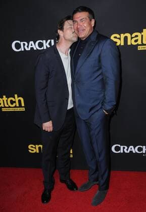 March 9, 2017 - Culver City, CA, United States - 09 March 2017 - Culver City, California - Dougray Scott, Tamer Hassan. Los Angeles screening of Crackle s Snatch held at The ArcLight Theater in Culver City. Photo Credit: AdMedia Culver City United States - ZUMAa123 20170309_zaa_a123_066 Copyright: xBirdiexThompsonx