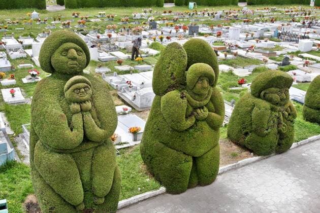 02 07 2008) TULCAN. 02 07 2008 PARA ECUADOR..CEMENTERIO AZAEL FRANCO ..FOTO. JULIO ESTRELLA - ZUMAe59_ 20080730_zaf_e59_005 Copyright: xElxComerciox