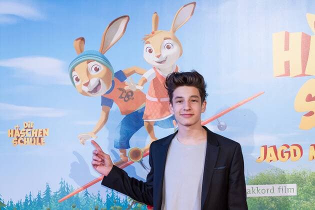 Noah Levi bei der Filmpremiere von Die Häschenjagd-Jagd nach dem Goldenen Ei am 11.03.2017 im Cinenova in Köln. Die Häschenjagd-Jagd nach dem Goldenen Ei am 11.03.2017