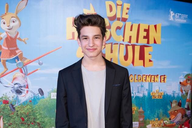 Noah Levi bei der Filmpremiere von Die Häschenjagd-Jagd nach dem Goldenen Ei am 11.03.2017 im Cinenova in Köln. Die Häschenjagd-Jagd nach dem Goldenen Ei am 11.03.2017