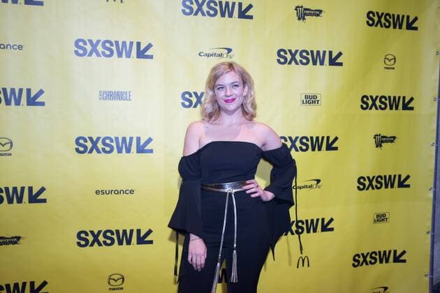 March 12, 2017 - KATIE FOLGER attends world premiere of the Honor Farm at the Stateside Theater during SXSW Austin, Texas - ZUMAc112 20170312_zaf_c112_013 Copyright: xSandyxCarsonx