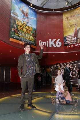 Noah Levi bei der Premiere des Kinofilms Die Häschenschule - Jagd nach dem goldenen Ei im Mathäser Filmpalast. München, 12.03.2017 Foto:xD.xBedrosianx xFuturexImage