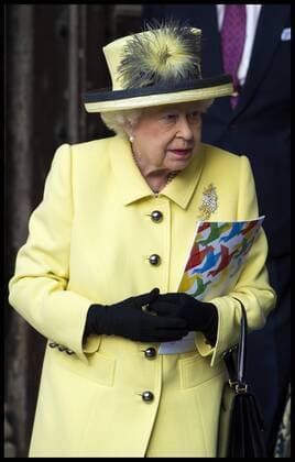 . 13 03 2017. London, United Kingdom. Her Majesty The Queen, Head of the Commonwealth, leaves the Westminster Abbey Commonwealth Service, in London, UK.  xBenxStevensx xi-Imagesx IIM-14641-0035