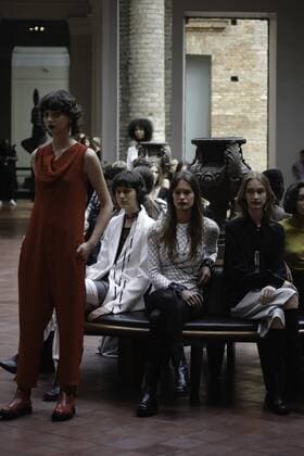 Sao Paulo Fashion Week - Rachel Davidowicz Modenschau Sao PAULO, SP - 13.03.2017: SPFW N43 - Parade of brand A Rachel Davidowicz during the 43 edition of Sao Paulo Fashion Week held at the Pinacoteca de Sao Paulo, SP. x1284695x  RichardxCallis
