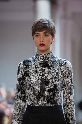 March 13, 2017 - Sao Paulo, Sao Paulo, Brazil - UMA Raquel Davidowicz fashion show, featuring the Winter 2017 collection during the N43 edition of Sao Paulo Fashion Week (SPFW), in Sao Paulo, Brazil. Sao Paulo Brazil - ZUMAl146 20170313_zaf_l146_025 Copyright: xPauloxLopesx