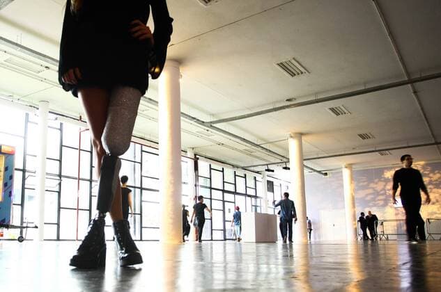 Sao Paulo Fashion Week - Paola Antonini Fotoshooting Sao PAULO, SP - 13.03.2017: SPFW N43 - In the photo, the mining model, Paola Antonini, who uses prosthetic leg during the 43 edition of Sao Paulo Fashion Week held at Bienal do Ibirapuera Park in Sao Paulo, SP. x1284704x  AloisioxMauricio