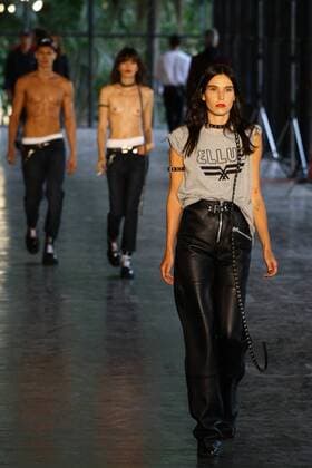 SÃO PAULO, SP - 14.03.2017: SPFW N43 - Parade Ellus brand during the 43 edition of São Paulo Fashion Week held at Bienal do Ibirapuera Park in Sao Paulo, SP. x1285419x  AloisioxMauricio