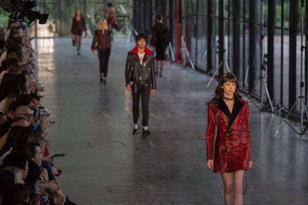 March 14, 2017 - Sao Paulo, Sao Paulo, Brazil - Model presents creation by Ellus, during the Sao Paulo Fashion Week, N43 winter 2017 edition, in Sao Paulo, Brazil. Sao Paulo Brazil - ZUMAl146 20170314_zaf_l146_035 Copyright: xPauloxLopesx