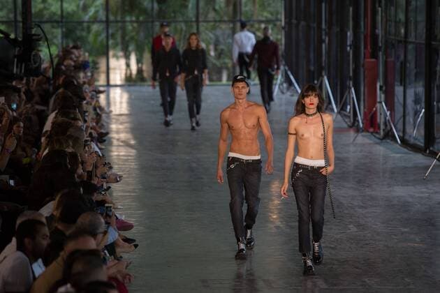 March 14, 2017 - Sao Paulo, Sao Paulo, Brazil - Model presents creation by Ellus, during the Sao Paulo Fashion Week, N43 winter 2017 edition, in Sao Paulo, Brazil. Sao Paulo Brazil - ZUMAl146 20170314_zaf_l146_037 Copyright: xPauloxLopesx