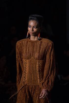 March 14, 2017 - Sao Paulo, Sao Paulo, Brazil - Gig Couture fashion show, featuring the Winter 2017 collection during the N43 edition of Sao Paulo Fashion Week (SPFW), in Sao Paulo, Brazil. Sao Paulo Brazil - ZUMAl146 20170314_zaf_l146_072 Copyright: xPauloxLopesx