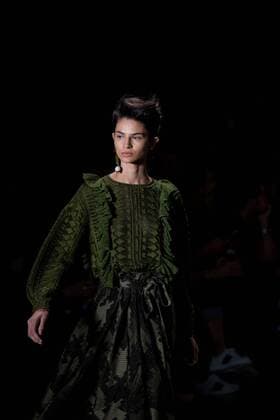 March 14, 2017 - Sao Paulo, Sao Paulo, Brazil - Gig Couture fashion show, featuring the Winter 2017 collection during the N43 edition of Sao Paulo Fashion Week (SPFW), in Sao Paulo, Brazil. Sao Paulo Brazil - ZUMAl146 20170314_zaf_l146_063 Copyright: xPauloxLopesx