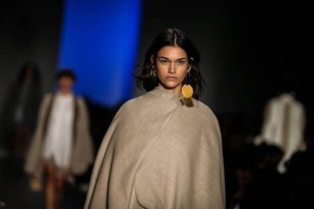Models present creations of the brand Two Denim during a fashion show at Sao Paulo Fashion Week in Sao Paulo, Brazil, 14 March 2017. SAO PAULO FASHION WEEK !ACHTUNG: NUR REDAKTIONELLE NUTZUNG!  Copyright: xFernandoxBizerraxJrx SAO001 20170314-636251327042657664