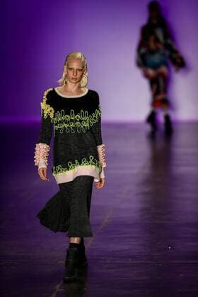 Models present creations of the brand PatBo during a fashion show at Sao Paulo Fashion Week in Sao Paulo, Brazil, 14 March 2017. SAO PAULO FASHION WEEK !ACHTUNG: NUR REDAKTIONELLE NUTZUNG!  Copyright: xFernandoxBizerraxJrx SAO001 20170315-636251407038214073