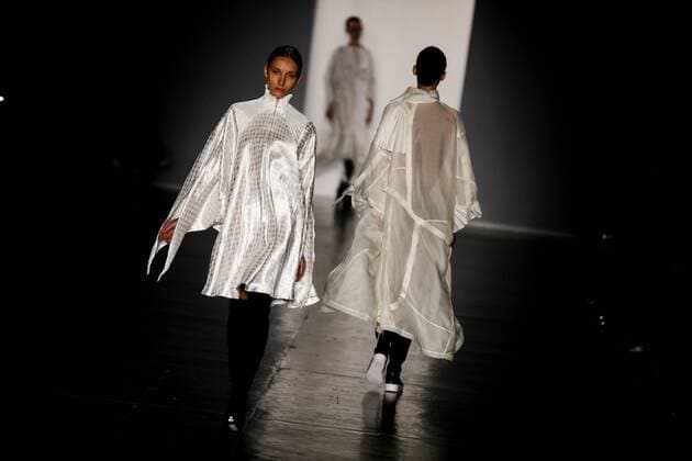 Models present creations of the brand Lino Villaventura during a fashion show at Sao Paulo Fashion Week in Sao Paulo, Brazil, 14 March 2017. SAO PAULO FASHION WEEK !ACHTUNG: NUR REDAKTIONELLE NUTZUNG!  Copyright: xFernandoxBizerraxJrx SAO001 20170315-636251422819595745