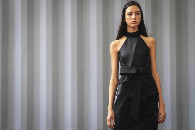 Bilder des Tages A model wears a creation by Giuliana Romanno brand during a fashion show held on the occasion of Sao Paulo Fashion Week in Sao Paulo, Brazil, 15 March 2017. SAO PAULO FASHION WEEK !ACHTUNG: NUR REDAKTIONELLE NUTZUNG!  Copyright: xFERNANDOxBIZERRAxJRx BR67 20170315-636251933120360341