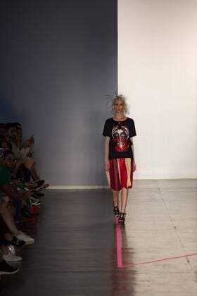 March 15, 2017 - Sao Paulo, Sao Paulo, Brazil - Model presents creation by Isabela Capeto, during the Sao Paulo Fashion Week, N43 winter 2017 edition, in Sao Paulo, Brazil. Sao Paulo Brazil - ZUMAl146 20170315_zaf_l146_011 Copyright: xPauloxLopesx