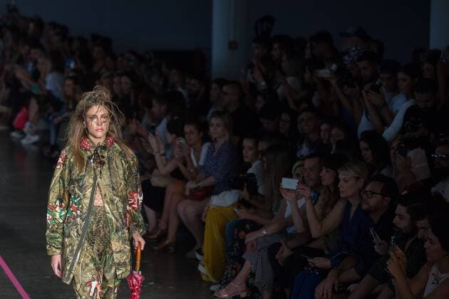 March 15, 2017 - Sao Paulo, Sao Paulo, Brazil - Model presents creation by Isabela Capeto, during the Sao Paulo Fashion Week, N43 winter 2017 edition, in Sao Paulo, Brazil. Sao Paulo Brazil - ZUMAl146 20170315_zaf_l146_016 Copyright: xPauloxLopesx