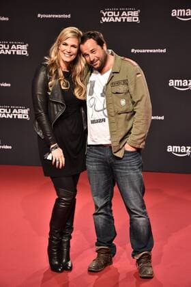 Verena Wriedt und ihr Ehemann Thomas Schubert bei der Premiere der 6teiligen Amazon Serie You Are Wanted am 15.03.2017 in Berlin You Are Wanted Serien Premiere in Berlin, 2017 