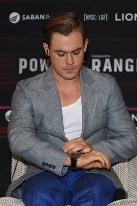 March 15, 2017 - Mexico City, Mexico - Dacree Montgomery is seen watching his watch during the Power Rangers film press conference at St. Regis Hotel on March 15, 2017 in Mexico City, Mexico Mexico City Mexico  - ZUMAn230 20170315_zaa_n230_294 Copyright: xCarlosxTischlerx