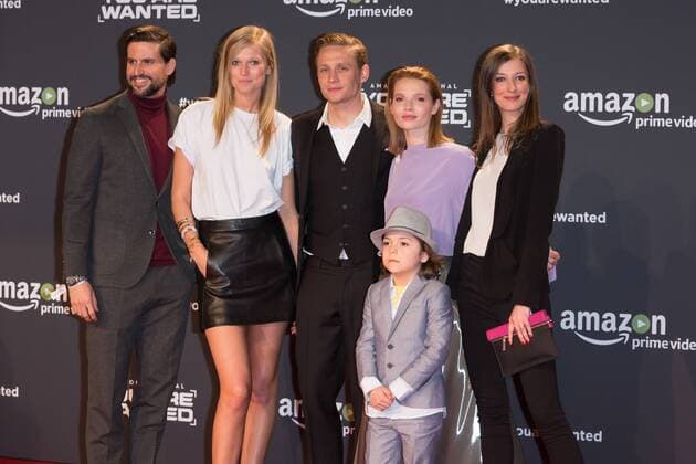 Tom Beck, Toni Garrn, Matthias Scheighoefer, Karoline Herfurth, Franz Hagn und Alexandra Maria Lara - Premiere der 6teiligen Amazon Serie YOU ARE WANTED in Berlin am 15.03.2017. Premiere YOU ARE WANTED