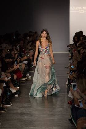 March 15, 2017 - Sao Paulo, Sao Paulo, Brazil - The Top Model ISABELI FONTANA parades for the brand Fabiana Milazzo, during the Sao Paulo Fashion Week, N43 winter 2017 edition, in Sao Paulo, Brazil. Sao Paulo Brazil - ZUMAl146 20170315_zaf_l146_051 Copyright: xPauloxLopesx