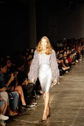 SÃO PAULO, SP - 15.03.2017: SPFW N43 - Parade of the brand Fabiana Milazzo during the 43 edition of São Paulo Fashion Week held at Bienal do Ibirapuera Park in Sao Paulo, SP. x1286451x  RichardxCallis
