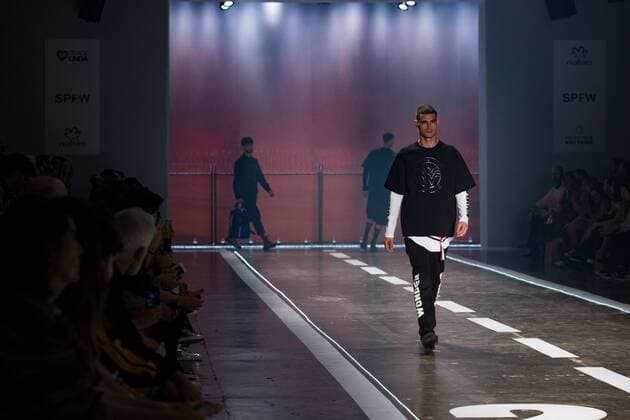 March 15, 2017 - Sao Paulo, Sao Paulo, Brazil - Ellus 2nd Floor fashion show, featuring the Winter 2017 collection during the N43 edition of Sao Paulo Fashion Week (SPFW), in Sao Paulo, Brazil. Sao Paulo Brazil - ZUMAl146 20170315_zaf_l146_071 Copyright: xPauloxLopesx