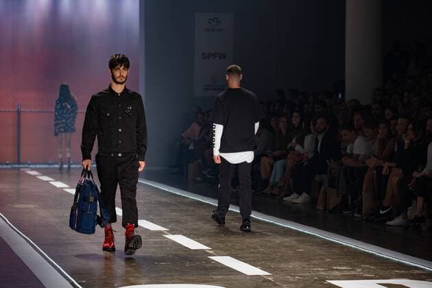 March 15, 2017 - Sao Paulo, Sao Paulo, Brazil - Ellus 2nd Floor fashion show, featuring the Winter 2017 collection during the N43 edition of Sao Paulo Fashion Week (SPFW), in Sao Paulo, Brazil. Sao Paulo Brazil - ZUMAl146 20170315_zaf_l146_072 Copyright: xPauloxLopesx