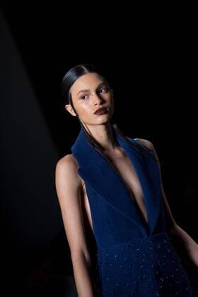 March 15, 2017 - Sao Paulo, Sao Paulo, Brazil - Model presents creation by Apartamento 03, during the Sao Paulo Fashion Week, N43 winter 2017 edition, in Sao Paulo, Brazil. Sao Paulo Brazil - ZUMAl146 20170315_zaf_l146_038 Copyright: xPauloxLopesx
