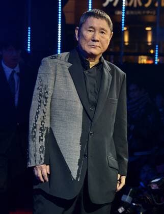 Japanese actor Takeshi Kitano attends a world premiere for the film Ghost in the shell in Tokyo, Japan on March 16, 2017.  TKP2017031633 KEIZOxMORI