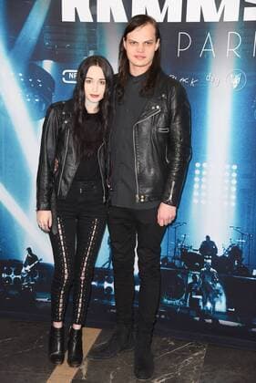 Wilson Gonzalez Ochsenknecht mit Freundin Lorraine Bedros bei der Rammstein: Paris Konzertfilm - Weltpremiere in der Volksbühne in Berlin am 16.03.2017