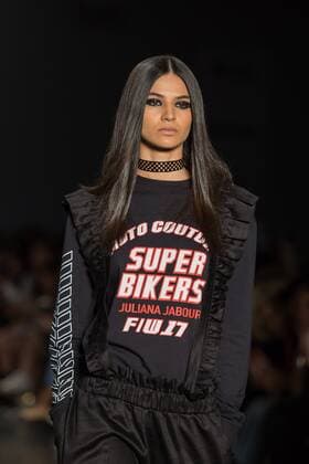 March 16, 2017 - Sao Paulo, Sao Paulo, Brazil - Juliana Jabour fashion show, featuring the Winter 2017 collection during the N43 edition of Sao Paulo Fashion Week (SPFW), in Sao Paulo, Brazil. Sao Paulo Brazil - ZUMAl146 20170316_zaf_l146_068 Copyright: xPauloxLopesx
