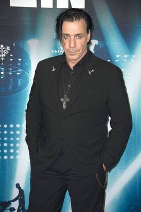 Till Lindemann (Rammstein) bei der Premiere des Kinofilms Rammstein: Paris in der Volksbühne. Berlin, 16.03.2017 Foto:xF.xKernx xFuturexImage