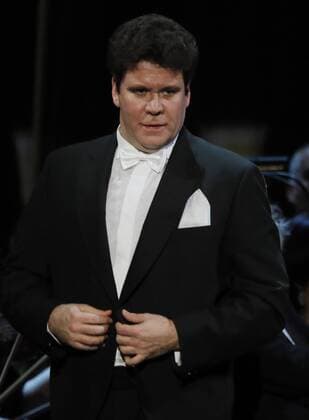 MOSCOW, RUSSIA - MARCH 18, 2017: Pianist Denis Matsuev performs at a ceremony to present BraVo international music awards at the Bolshoi Theatre. Mikhail Japaridze TASS  TS044C66