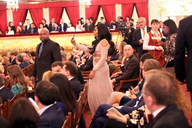 Ashanti bei den BraVo Music Awards in Moskau March 18, 2017 - ainÃªÃ¢Ã, RUSSIA - Ashanti ÃainÃªÃ¢Ã RUSSIA  - ZUMAp106 20170318_zaf_p106_027 Copyright: xPersonaxStarsx