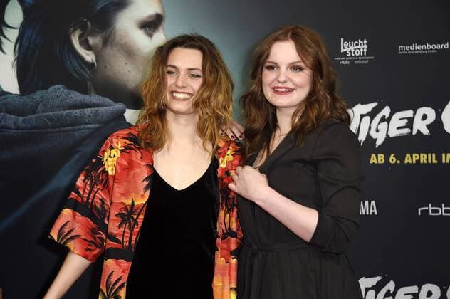 Ella Rumpf und Maria Dragus bei der Premiere des Kinofilms Tiger Girl im Zoo-Palast. Berlin, 20.03.2017 Foto:xF.xKernx xFuturexImage