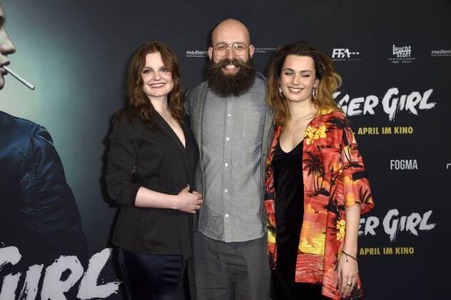 Maria Dragus, Jakob Lass und Ella Rumpf bei der Premiere des Kinofilms Tiger Girl im Zoo-Palast. Berlin, 20.03.2017 Foto:xF.xKernx xFuturexImage