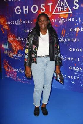 Deborah Lukumuena CELEBRITES : Avant Premiere de Ghost in the Shell - Paris - 21 03 2017 GwendolineLeGoff Panoramic 
