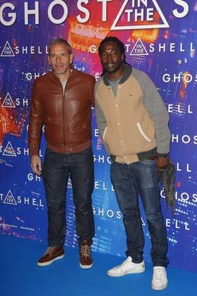 Medi Sadoun et Noom Diawa CELEBRITES : Avant Premiere de Ghost in the Shell - Paris - 21 03 2017 GwendolineLeGoff Panoramic 